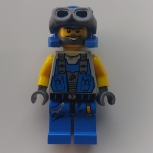 pm018G Power Miners- Duke, blote armen gebruikt *0M0000