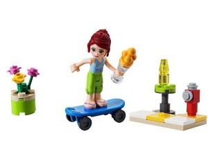 Set 30101-G Skate Boarder gebruikt *