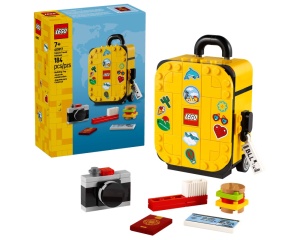 Set 40817 Yellow Travel Suitcase NIEUW *