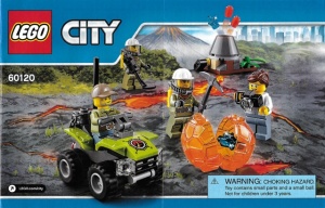 Set 60120 - Town: Volcano Starter Set- Nieuw