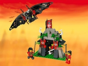 Set 6045-G Ninja Surprise, zonder doos (99% compleet) gebruikt * - Img 2