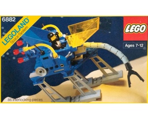 Set 6882-G Set 6882 Walking Astro Grappler, met doos (99% compleet) gebruikt *