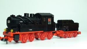 Set 7750 Stoomlok met tender met 12v motor (1) - Img 2