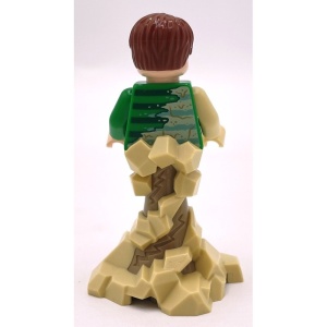 sh0685 Superheroes- Sandman- Green outfit, tan sand form with swirling base NIEUW *0M0000