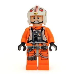 sw0991G Star Wars: Luke Skywalker, pilotenpak gebruikt *0M0000
