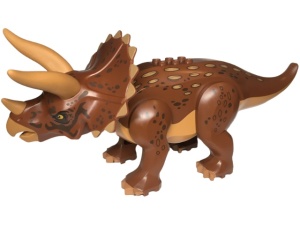 tricera08-150 Triceratops caramel, midden NIEUW *