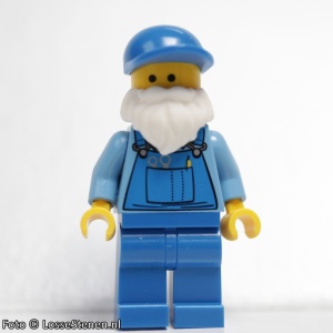 twn160G Schoonmaker met witte baard gebruikt *0M0000