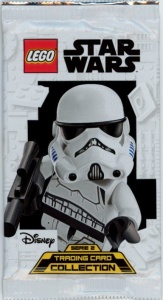VZSW01 Verzamelkaarten: Star Wars Serie 2 pakje van 6 verzamelkaarten NIEUW *
