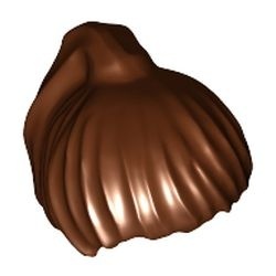 x104-88 Haar vrouw- ponystaart bruin, roodachtig NIEUW *0L0000
