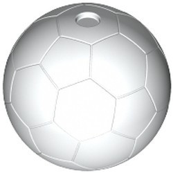 x45-1 Voetbal wit NIEUW *0D001