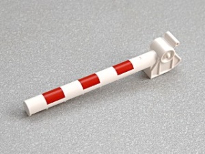 13359pb01-1 DUPLO Boom overweg (zie 13358) wit gebruikt *