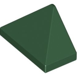 15571-80 DakNOK 45 graden 2x1 driekantig NOPHOUDER groen, donker NIEUW *1B184