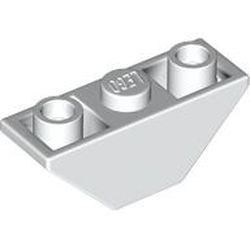 2341-1 Omgekeerde dakpan 45 graden 3x1 dubbel wit NIEUW *1B243