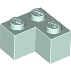 2357-152 Steen 2x2 hoek aqua, licht NIEUW *