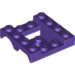 24151-89 Spatbord 4x4x 1 1/3 paars, donker NIEUW *
