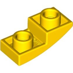 24201-3 Omgekeerde dakpan 2x1 rond geel NIEUW *1B105