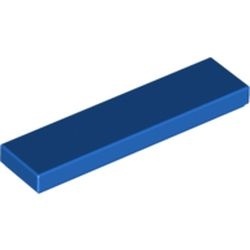 2431-7G Tegel 1x4 blauw gebruikt *1B341