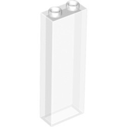 2454-12 Steen 1x2x5 transparant NIEUW *1L418