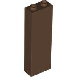 2454-8 Steen 1x2x5 bruin (klassiek) NIEUW *5K0000