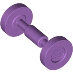 2496-157 Wiel Trolley/skateboard lavender, midden NIEUW *