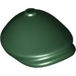 2514-80 Platte pet groen, donker NIEUW *0L0000