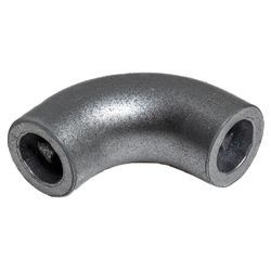 25214-67 Elleboog 2x2 zonder 45 graden zilver, metallic NIEUW *1B063