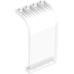 2571-12 Ruit 3x4x6 rond boven transparant NIEUW *