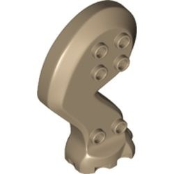 26270-69 Mechanisch been voor dier (nr. 1) crème,donker NIEUW *0D000