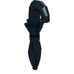 27150-11 Paraplu ingevouwen zwart NIEUW *0L0000