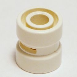 30027a-1G Wiel klein 8x9mm breed rond gat (raceauto) wit gebruikt *5W000 - Img 2