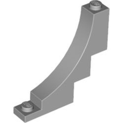 30099-86 Steen,omgekeerde halve boog 1x5x4 grijs, licht (blauwachtig) NIEUW *1B381