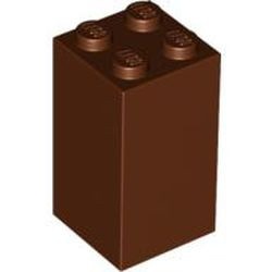 30145-88 Steen 2x2x3 bruin, roodachtig NIEUW *5K0000