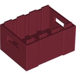30150-59 Krat met hendels rood, donker NIEUW *5K000