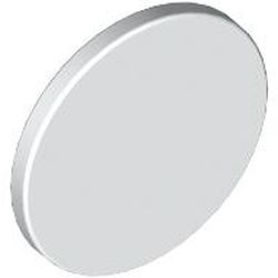30261-1G Verkeersbord- rond, met clip wit gebruikt *1E009