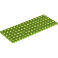 3027-34 Platte plaat 6x16 lime NIEUW *5K0000