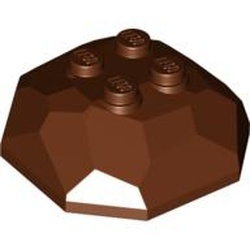 30293-88G Rotsblok, top bruin, roodachtig gebruikt *5D0000