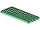 3030-37G Platte plaat 4x10 groen, midden gebruikt *1A040
