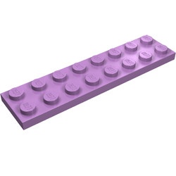 3034-157 Platte plaat 2x8 lavender, midden NIEUW *5K0000