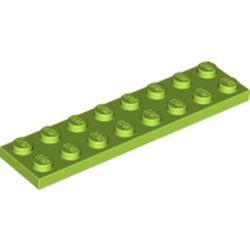 3034-34 Platte plaat 2x8 lime NIEUW *5K0000