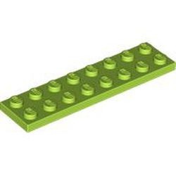3034-34G Platte plaat 2x8 lime gebruikt *1A034