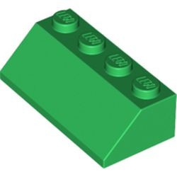 3037-6 Dakpan 45 graden 4x2 groen NIEUW *1B154