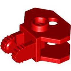 30396-5G Scharnier met 2 vingers en trekhaakhouder rood gebruikt *1F006