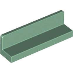 30413-48G Paneel 1x4x1 (bankje lang) groen, zandkleurig gebruikt *1B395