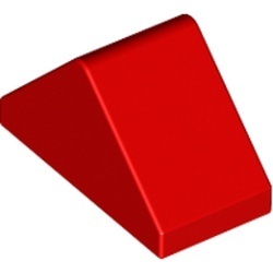 3044-5G DakNOK 45 graden 1x2 rood gebruikt *1D034
