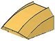30602-31 Dakpan rond 2x2 ribbeltjes (geen noppen bovenop) oranje, midden NIEUW *1B187