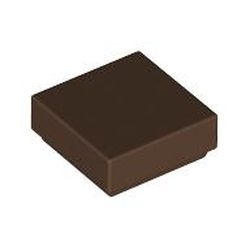 3070b-8G Tegel 1x1 bruin (klassiek) gebruikt *1B338