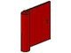 3194-5G Deur 1x5x4 rechts (dicht) rood gebruikt *1B392