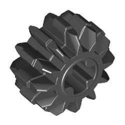 32270-11 Technic, Tandwiel 12 tanden Double Bevel zwart NIEUW *0D030