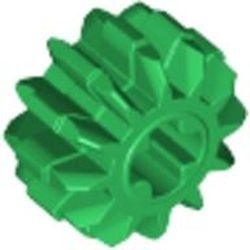 32270-6 Technic, Tandwiel 12 tanden Double Bevel groen NIEUW *0D030