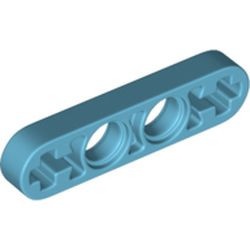 32449-156 Technic, Hefbalk 1x4 dun blauw, middenazuur NIEUW *1D000